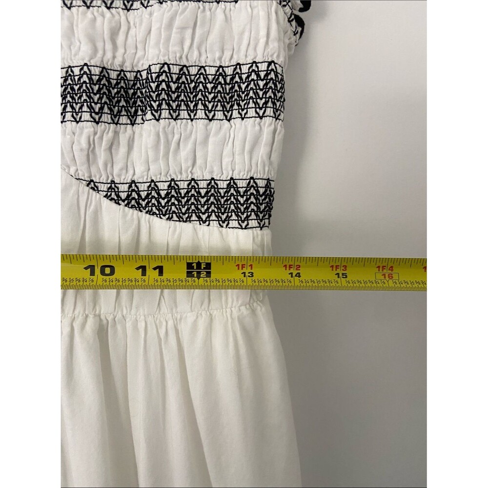 Anthropologie Peregrine Embroidered Smocked Maxi Dress - Picture 15 of 16